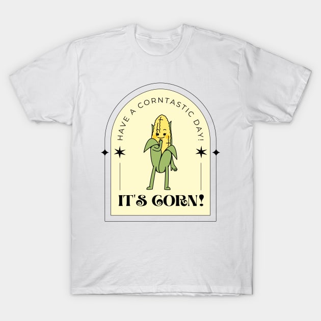 It's Corn! T-Shirt by little-axii